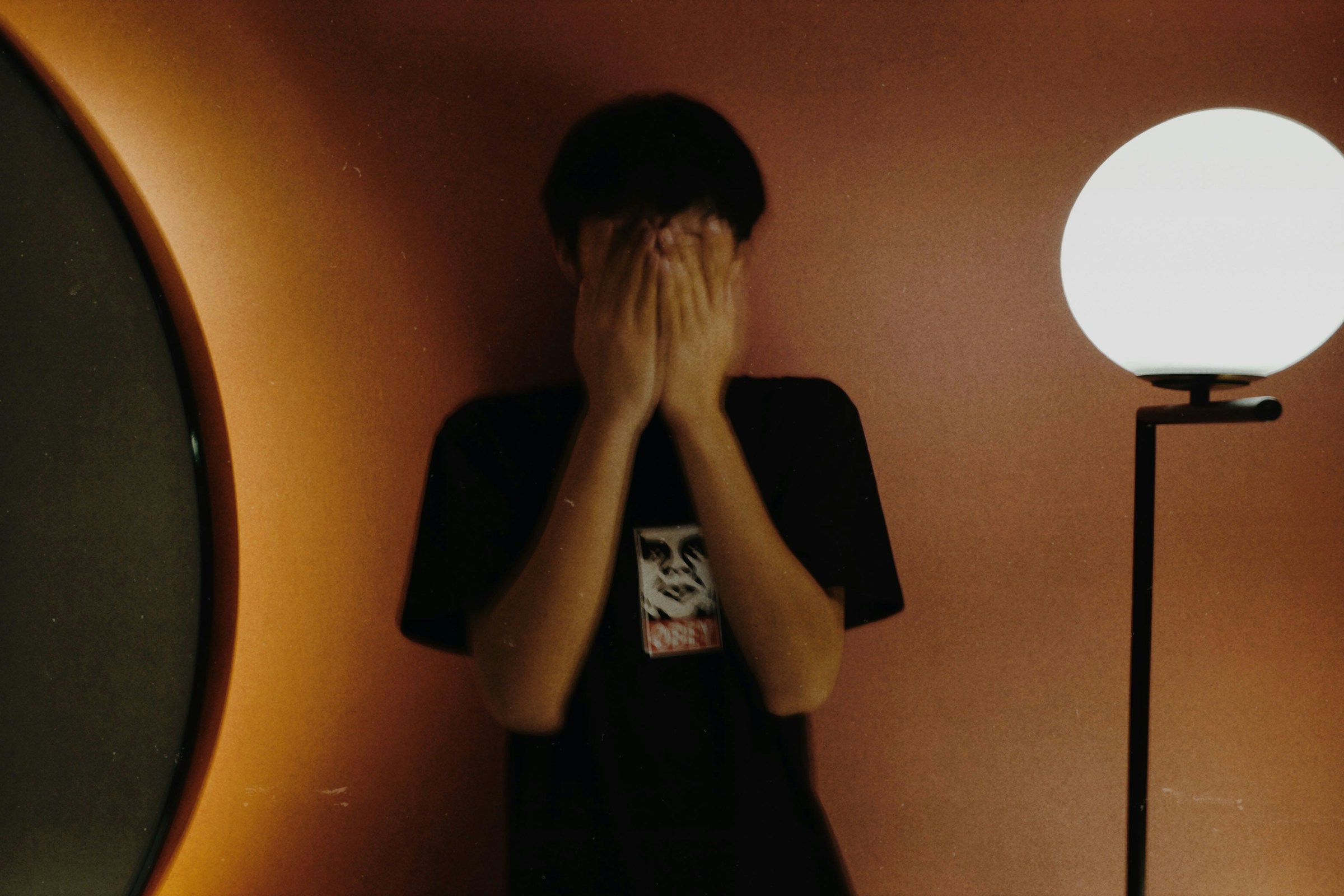 boy covering his face - How Long to Break Porn Addiction