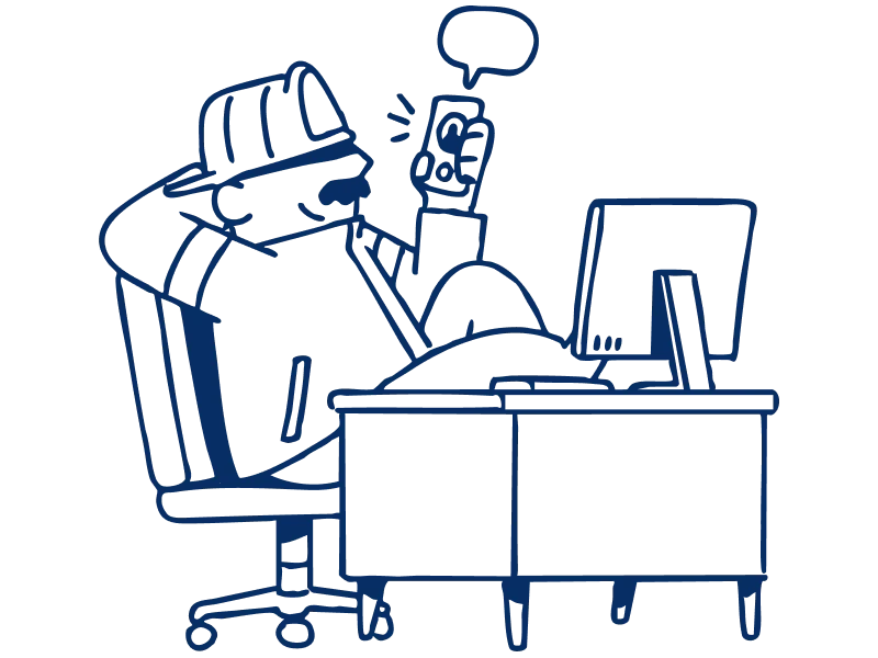 ZL Bookkeeping illustration of a business owner consulting about accounting needs
