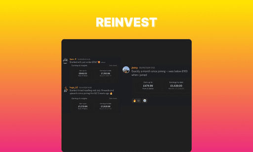 Reinvest and grow your profits