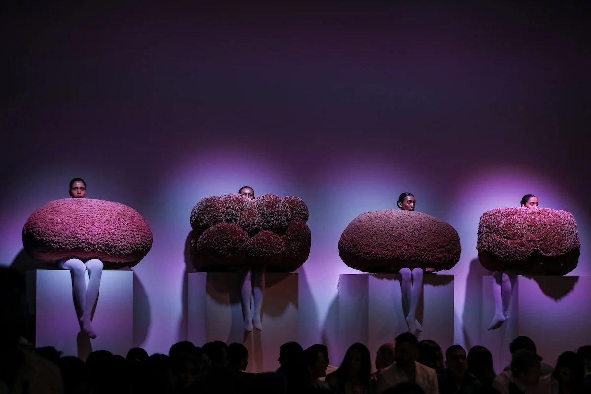 Anamika Khanna AK|OK Showcase, flower girls