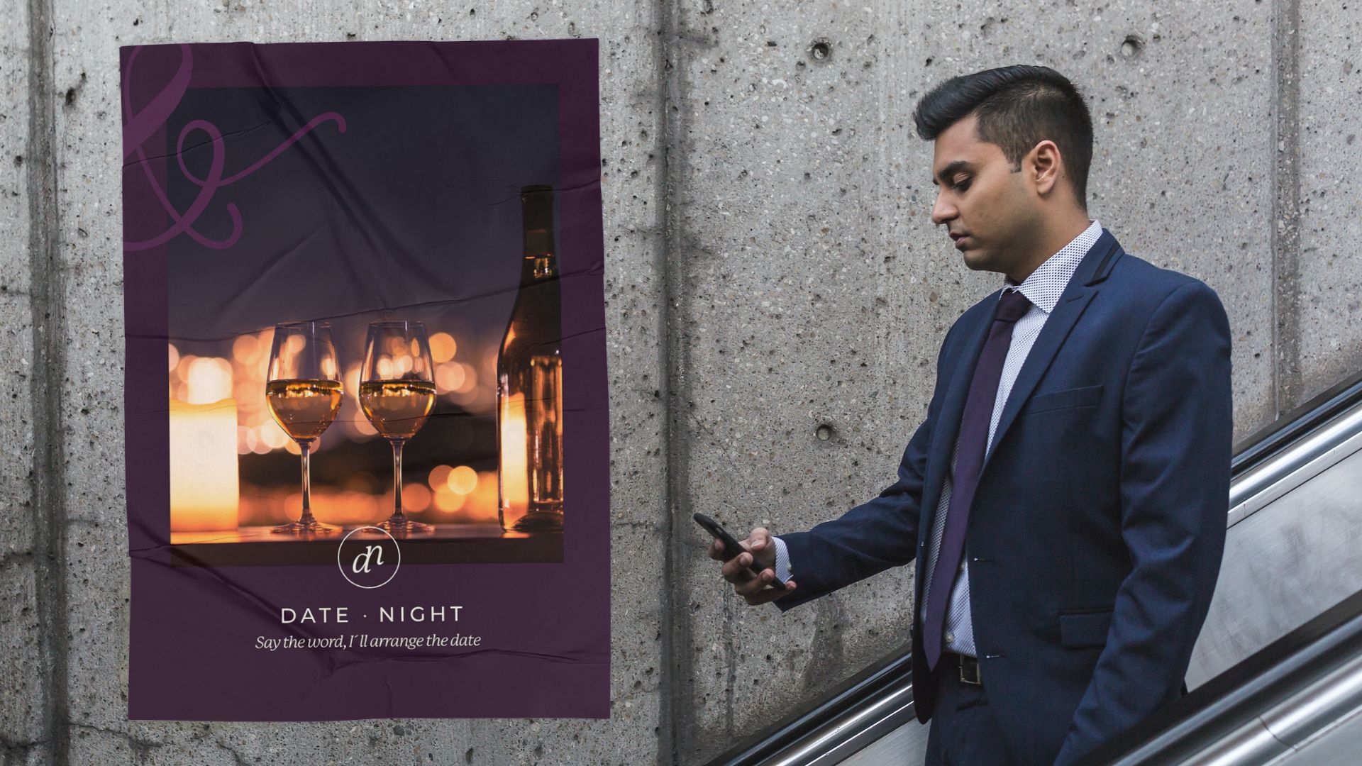 Poster design for Date Night planner