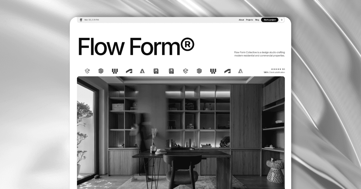 Flow Building Forms Flow Form Collective | Design Studio