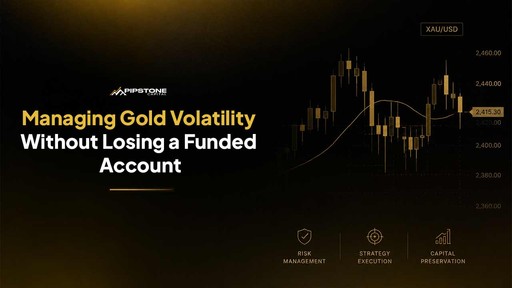Managing Gold Volatility Without Losing a Funded Account