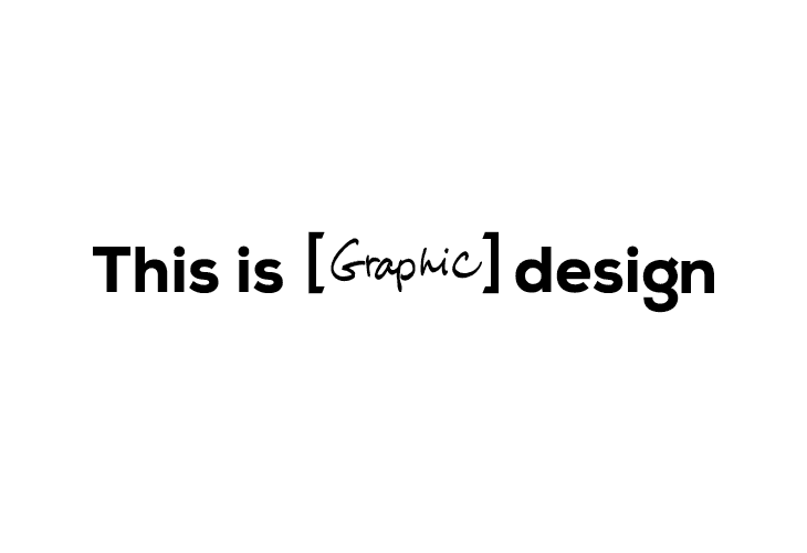 A banner image displays three children sitting at a table, engaged in creative activities with papers, representing the educational program "This is Graphic Design."
