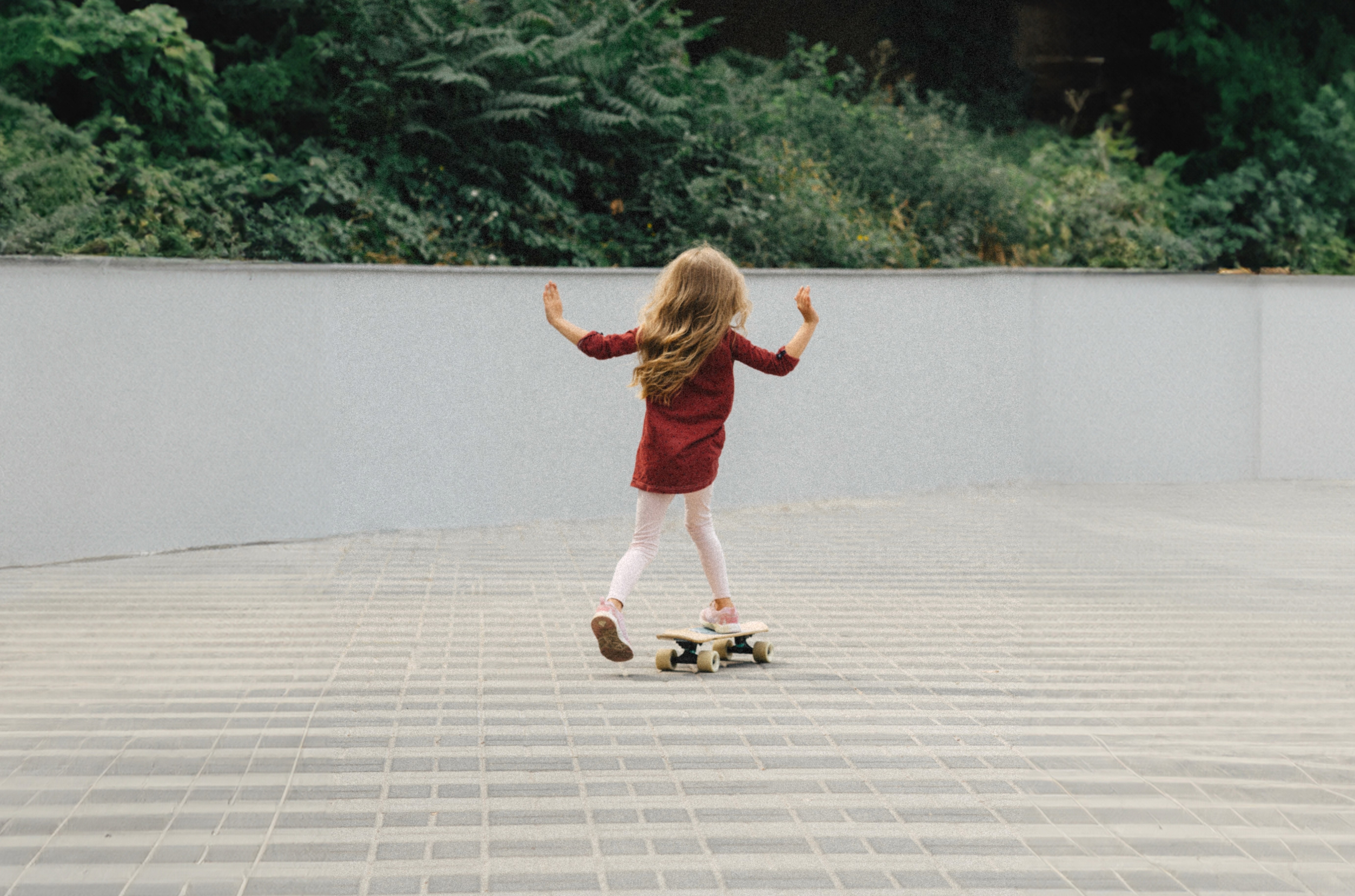 Podologie Pedriatique - Petit fille faisant du skate