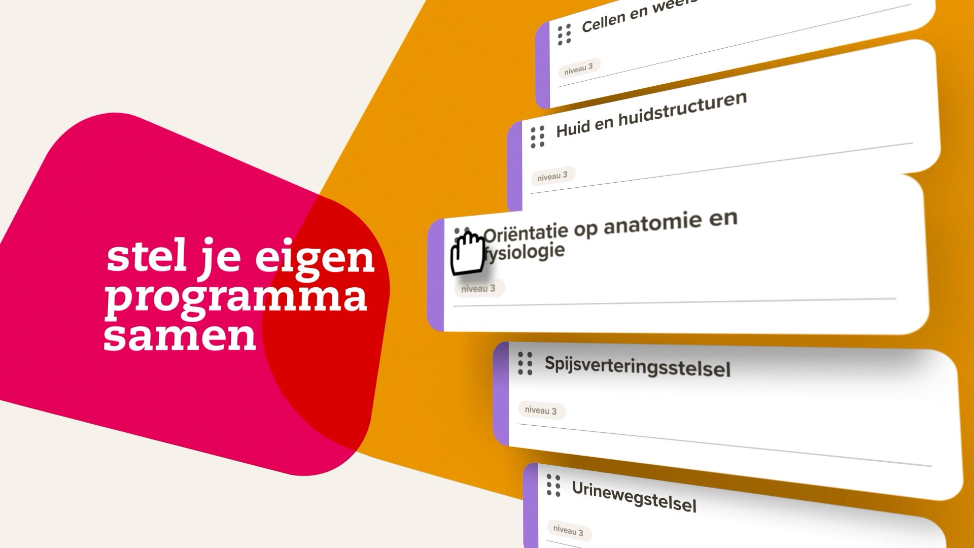 Saas promo of slick motion design orange ui