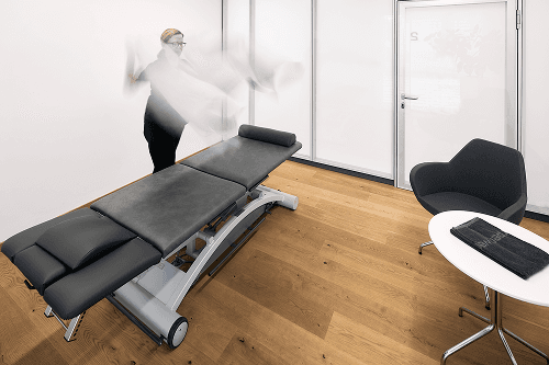 Raum für Physiotherapie und Körperanalyse bei Körperwerk in Friedrichshafen