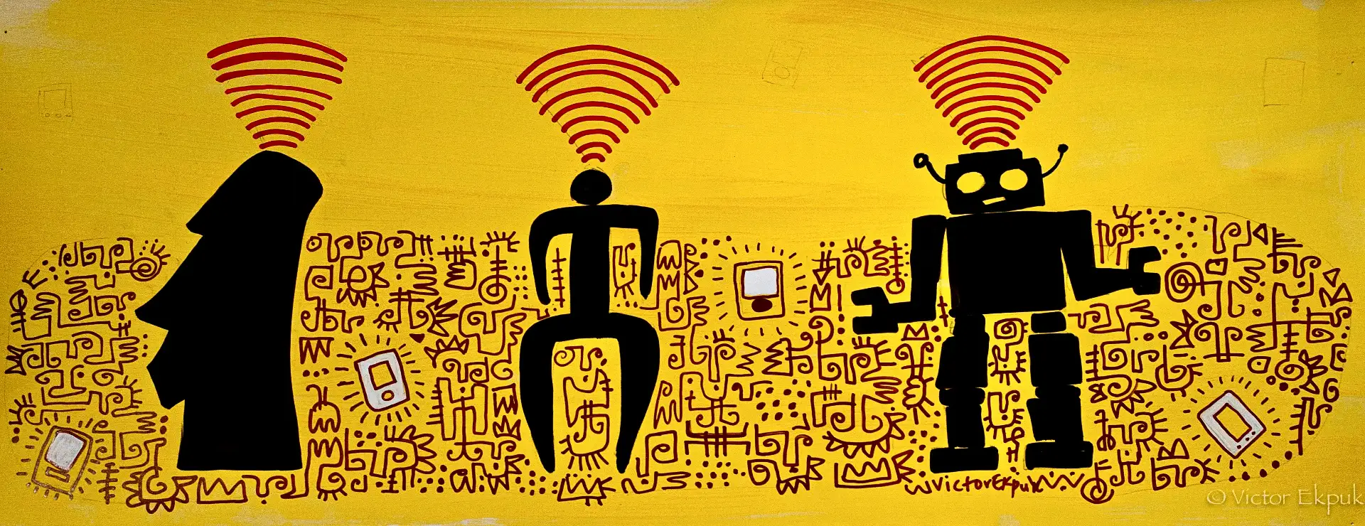 ART ON THE ART BUS deviates somewhat from his formal work, in that he applied contemporary and familiar symbols to express the humorous side of our social and personal issues that bus passengers might recognize. Arlington county bus service 