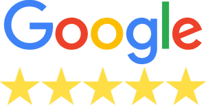 Google s pěti žlutými hvězdičkami