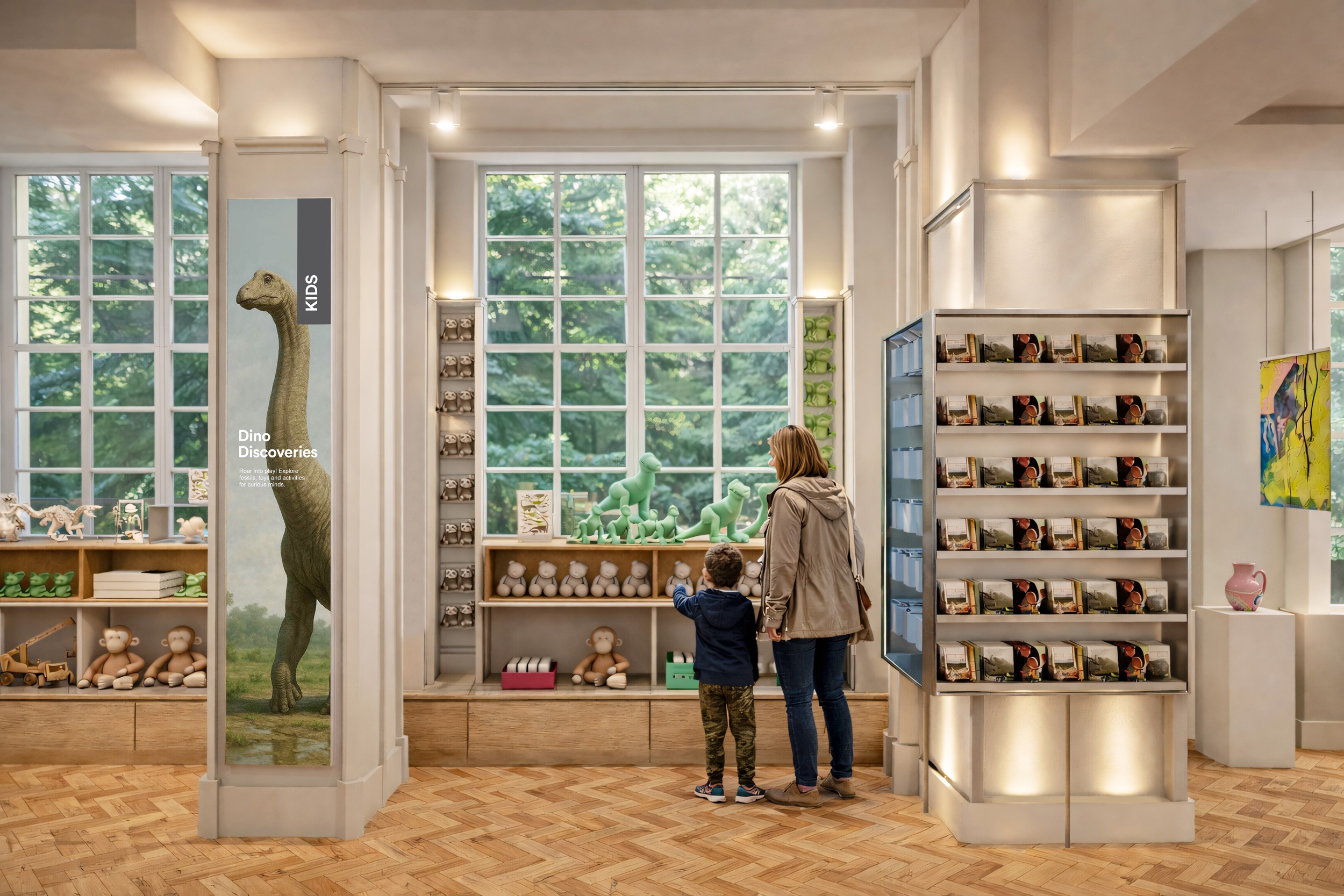 Ulster Museum Shop Concept Visual