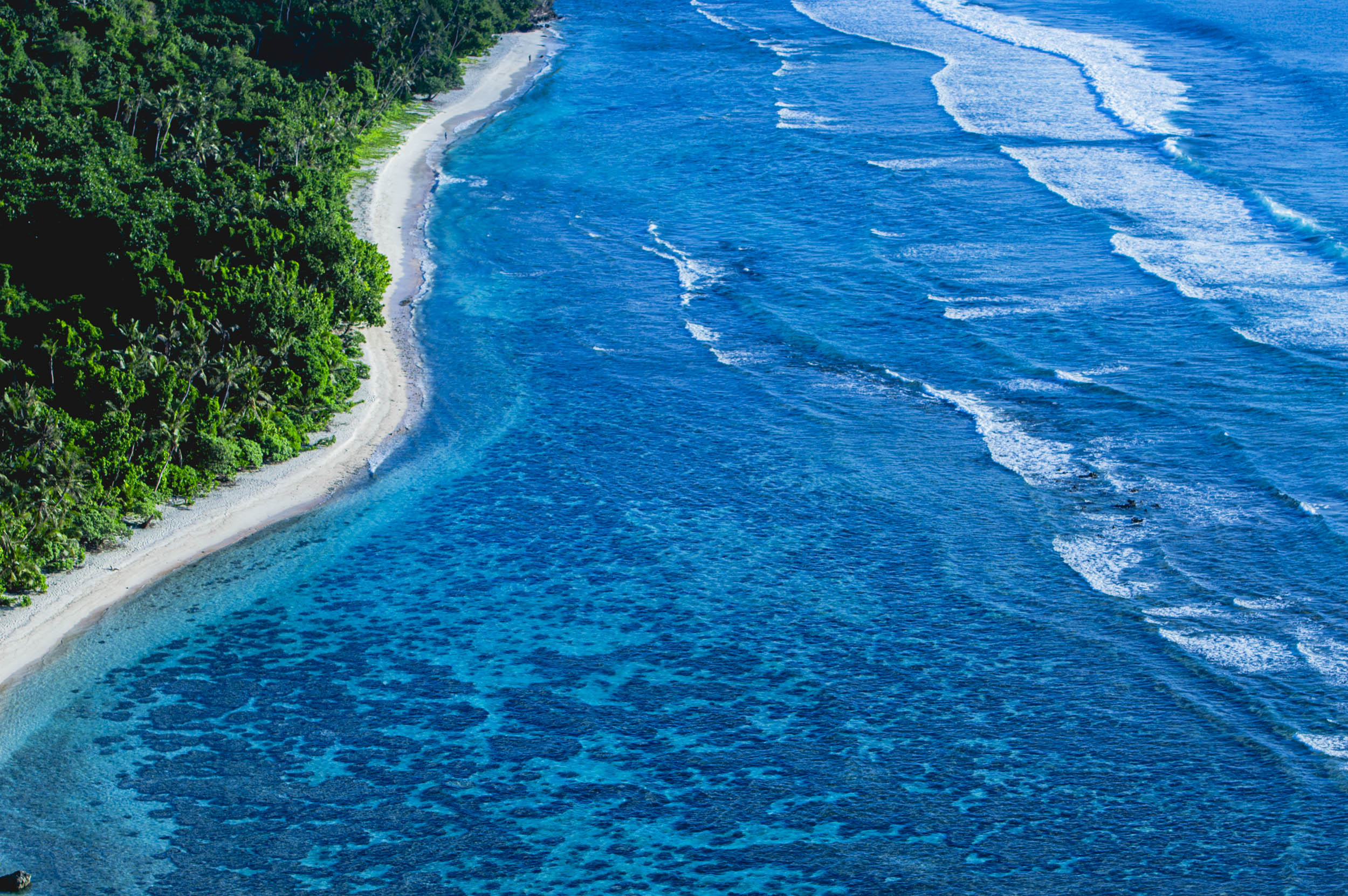 ocean coastal view in guam
