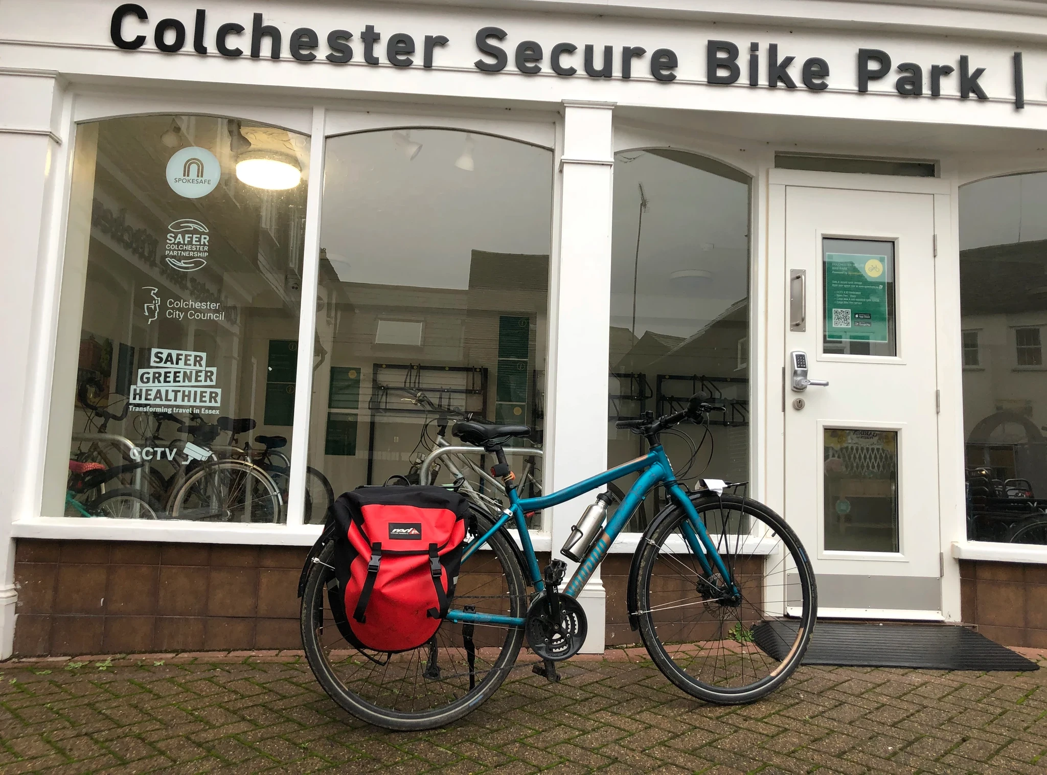Colchester Parc à Vélo Sécurisé.