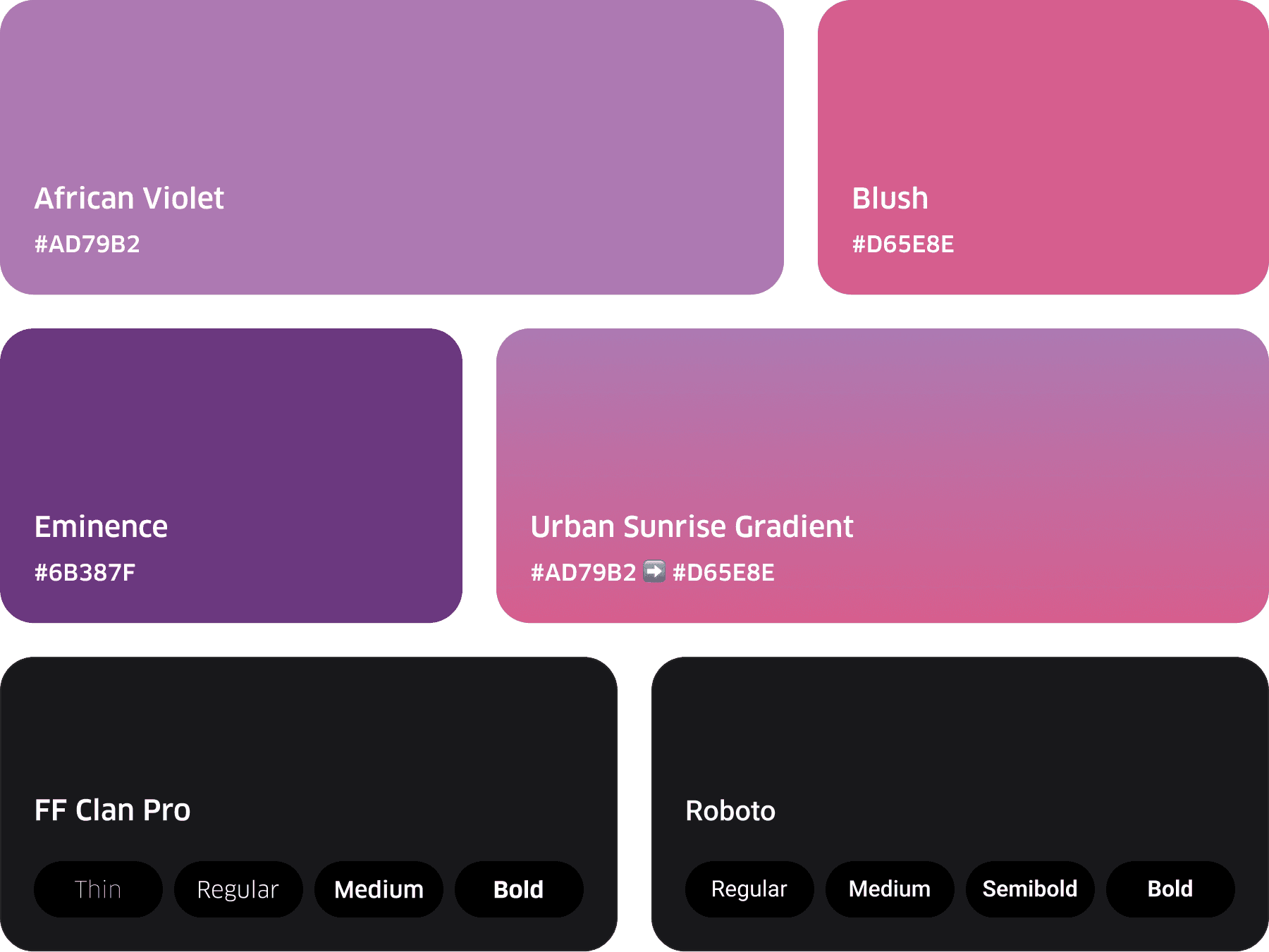 Prace za Rohem Colors Type