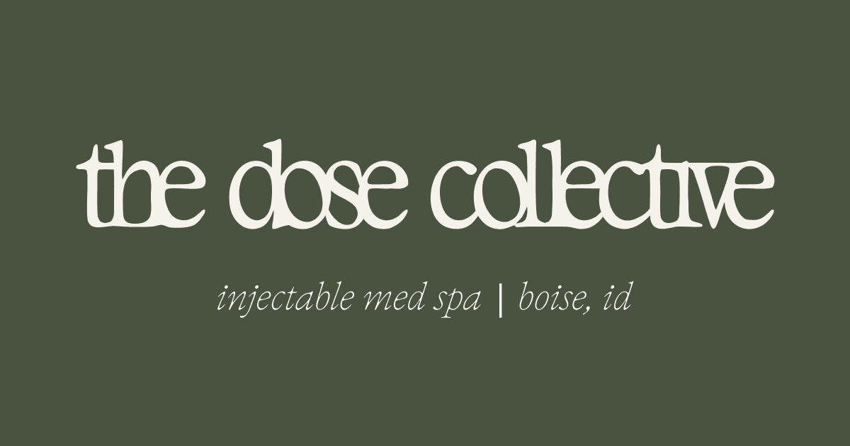 Clean, professional medical spa treatment room with neutral tones at The Dose Collective in Boise