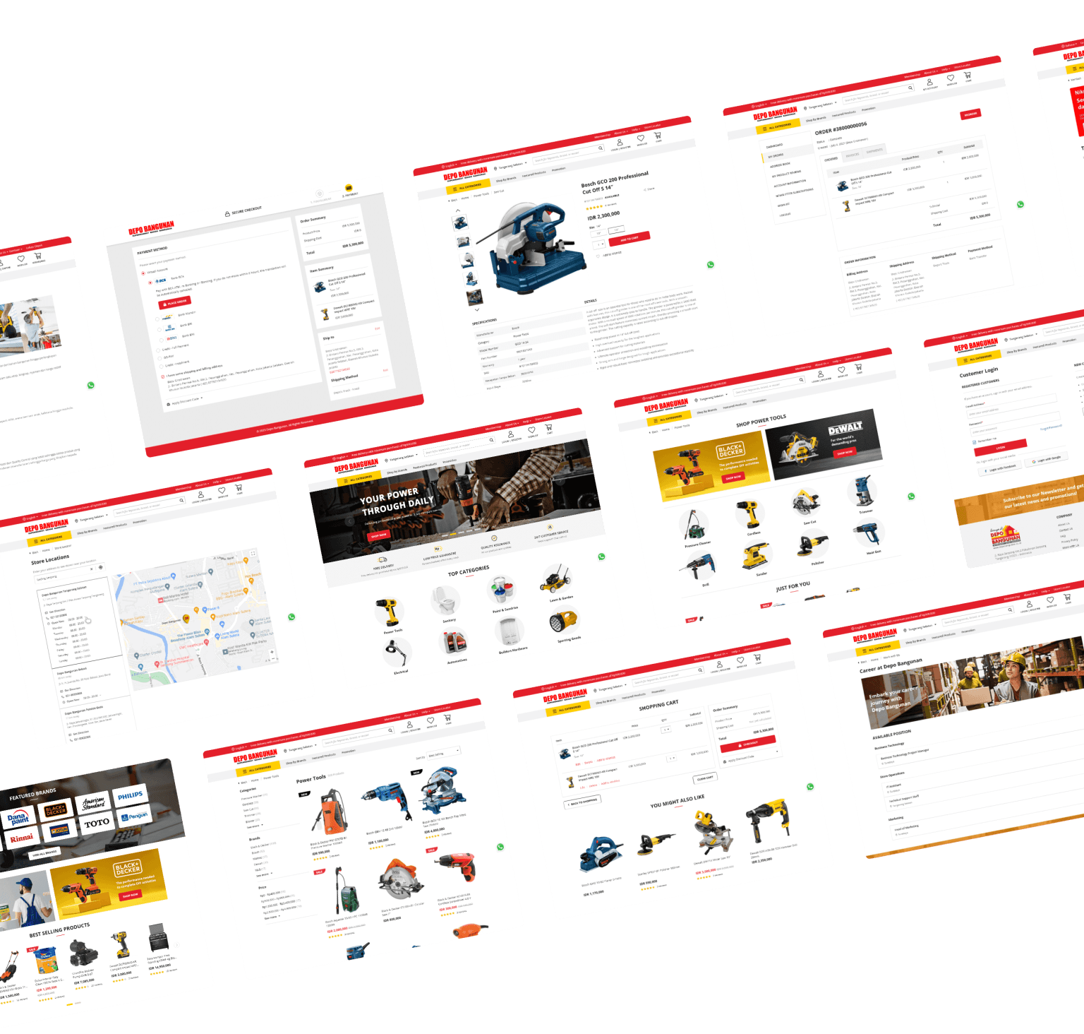 Depo Bangunan design