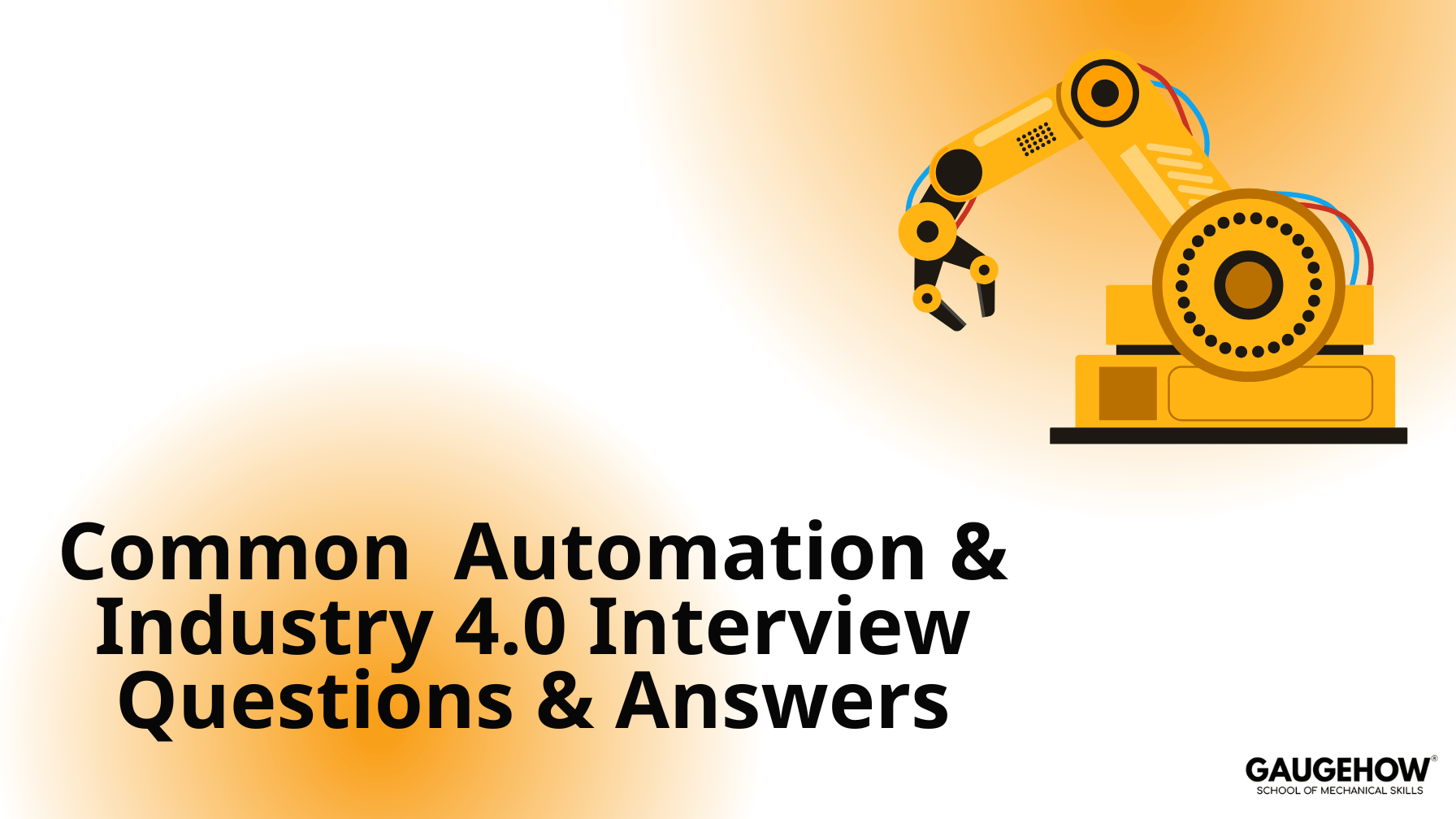 Industrial Automation and Industry 4.0 Questions & Answers