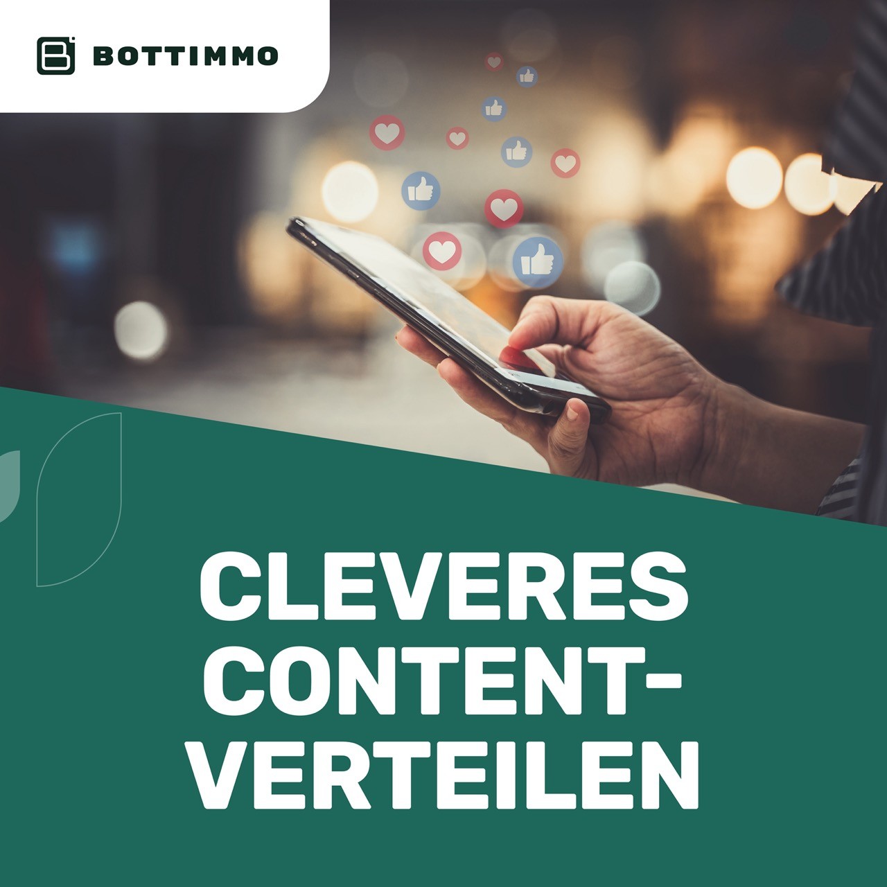 Content Verteilung als Immobilienmakler