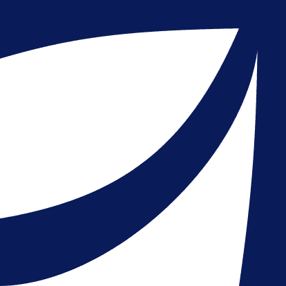 Abstract curved graphic element from the Hey Sid logo.