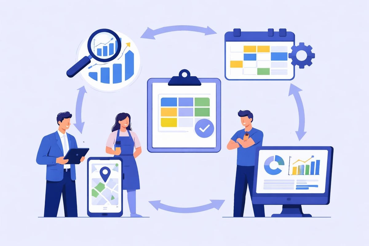 Digital staff cost optimization workflow