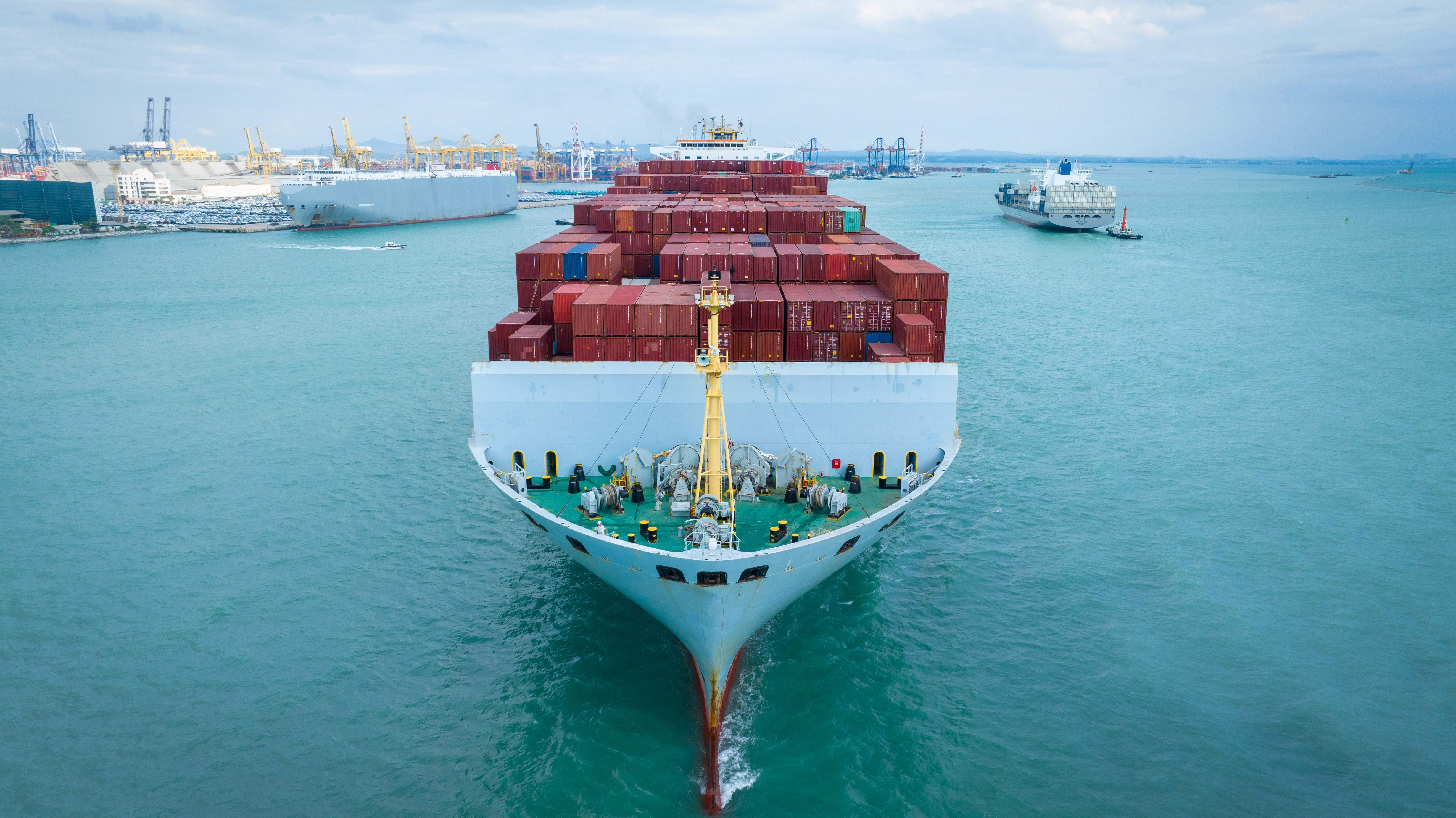 Image of a moving ship