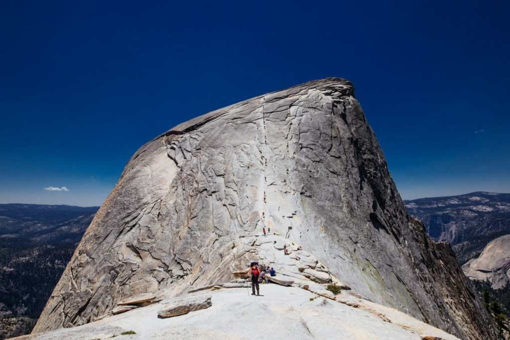half dome climb