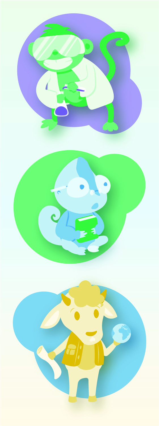 Poster of a simplified Aang and Appa flying through a mountain range