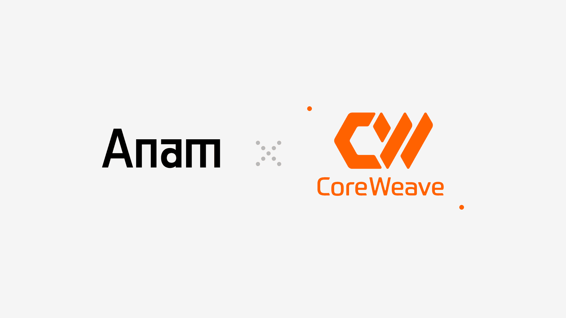 anam x coreweave logos