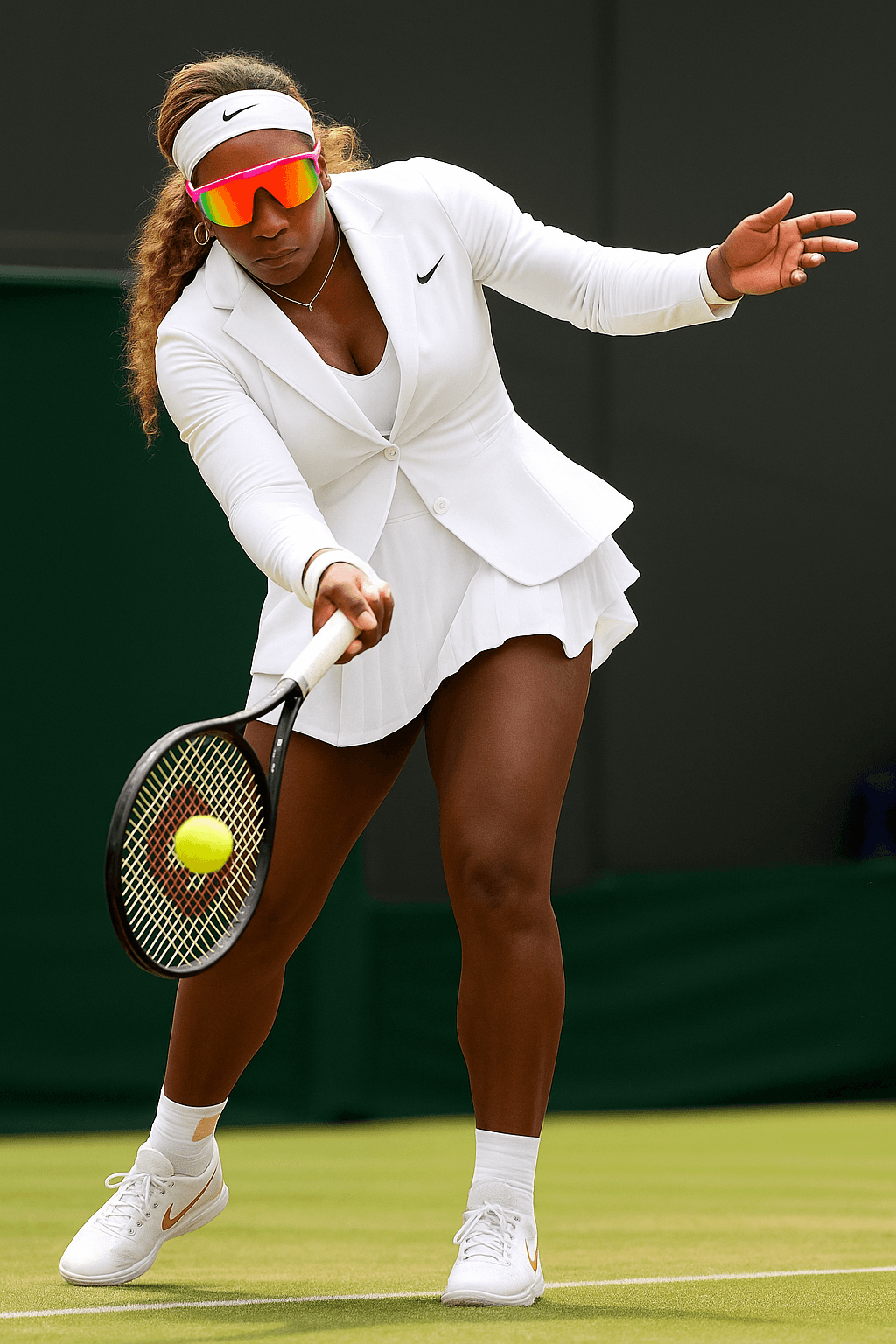 japanese style fairytale town with towers, gates and waterfalls