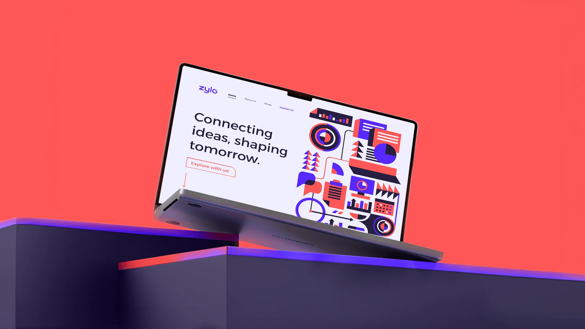 Homescreen with open bottom drawer