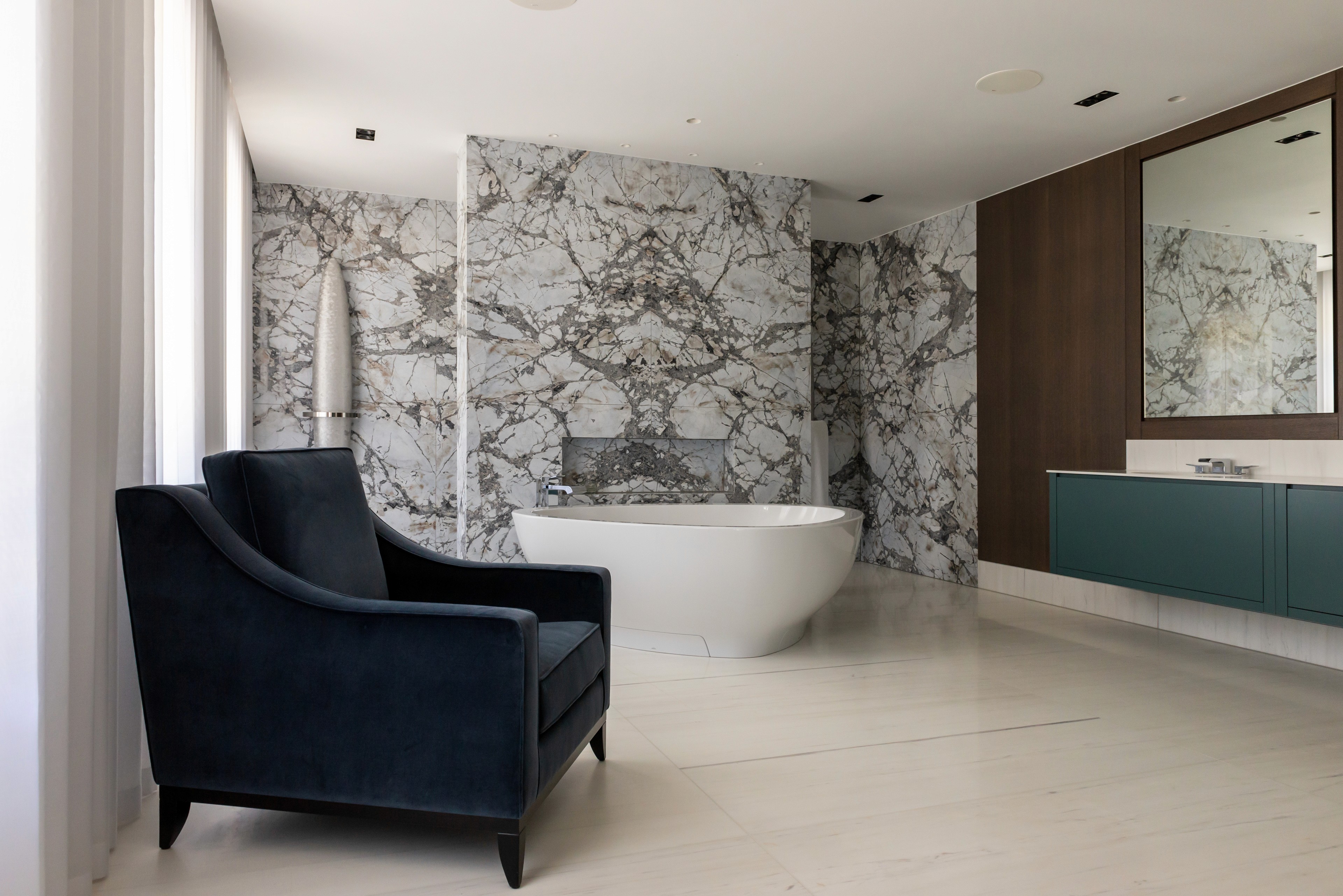  angled shot of the bespoke bedroom, Kingswood, Surrey