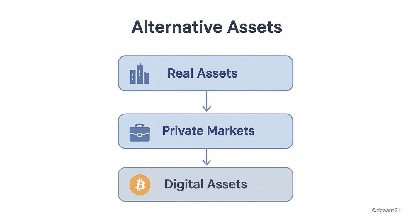 Infographic about what is alternative investment