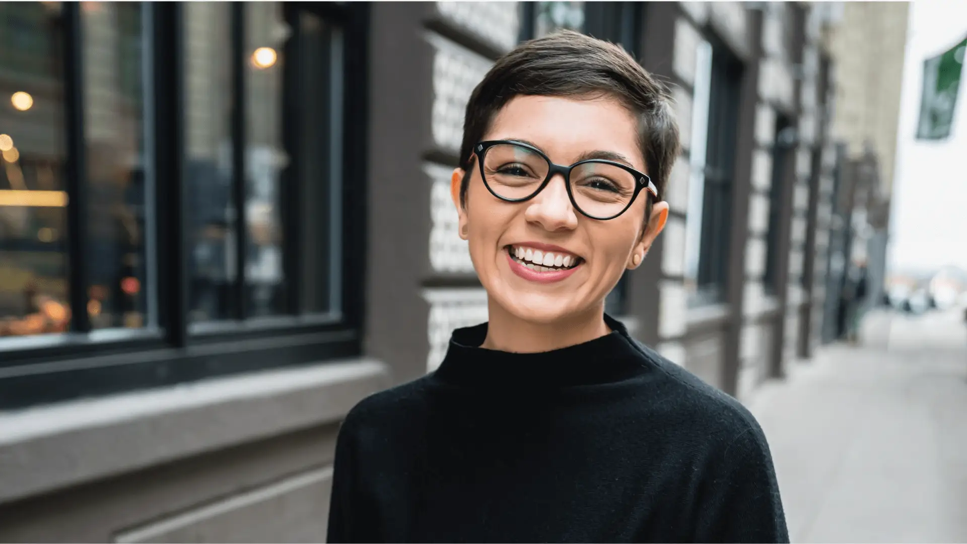 brand designer smiling