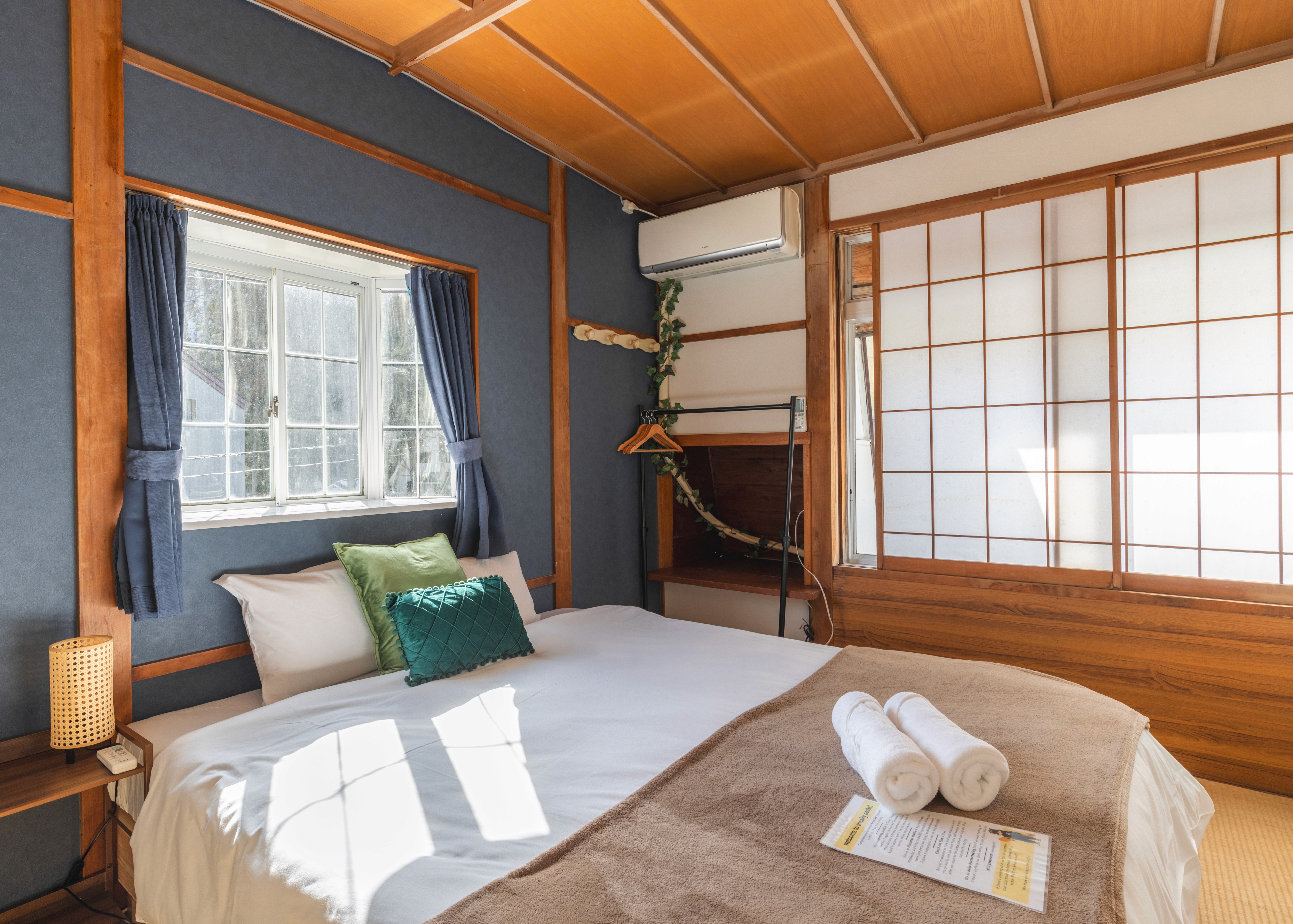 King room interior at Sneaky Peaks, Hakuba
