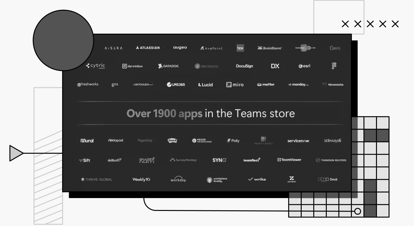 Microsoft Build Banner with a bunch of companie logos, including Pieces.