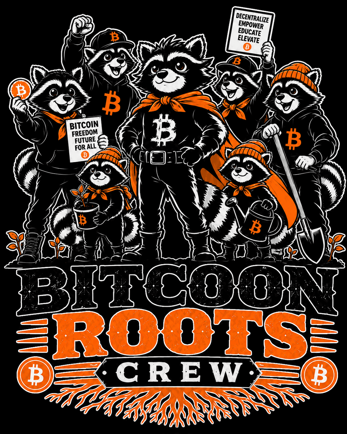 Bitcoon roots crew