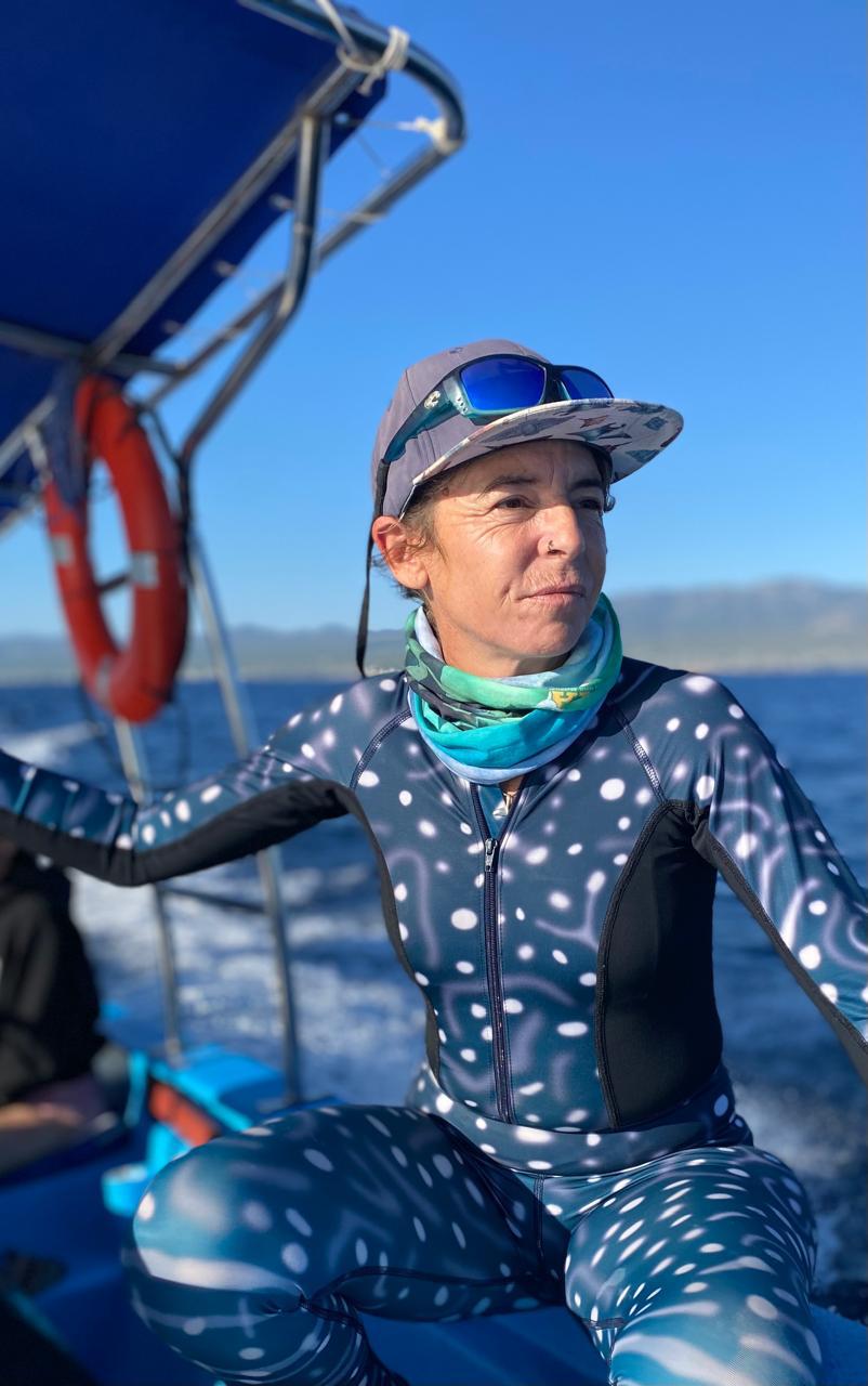 Marie Woo sur la côte de Basse-Californie