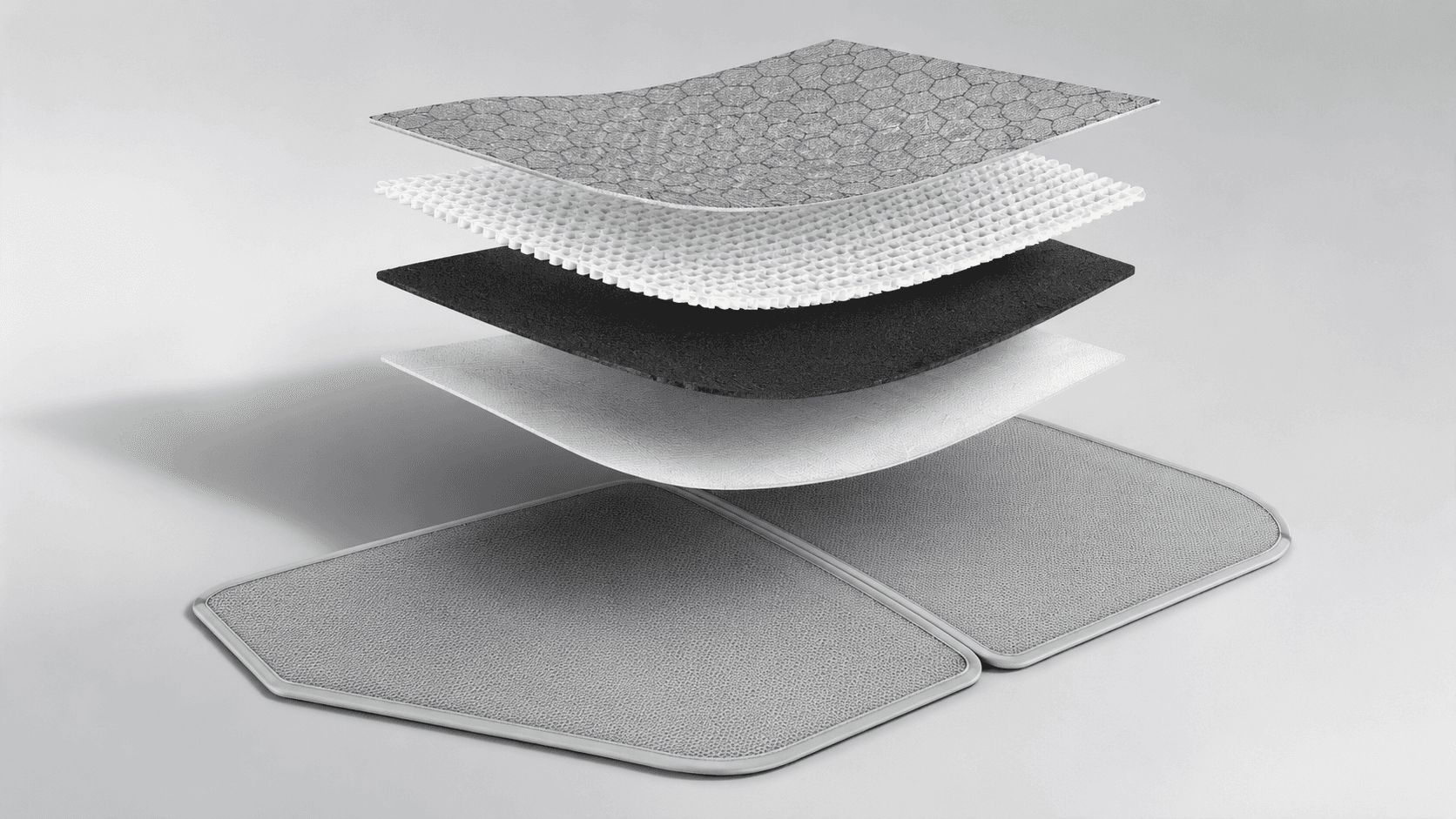 Tesla Juniper Highland graphene 4 layer roof sunshade structure Thailand