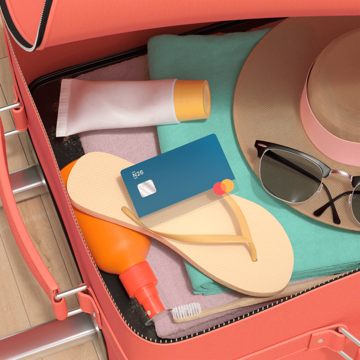 Smart loop animation reflecting innovation and control for N26 by Este Studio

