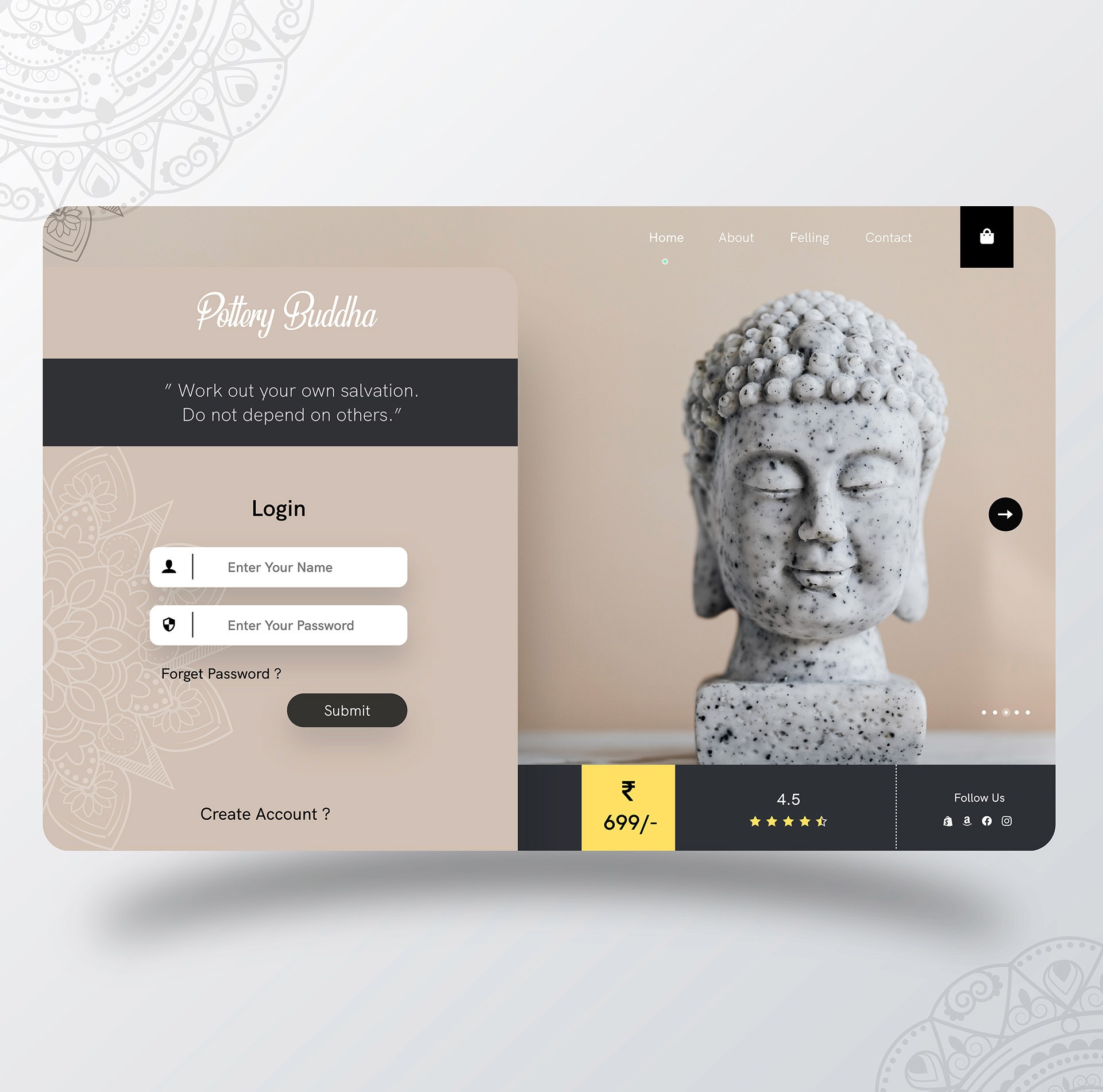 Premium UX Template for Framer