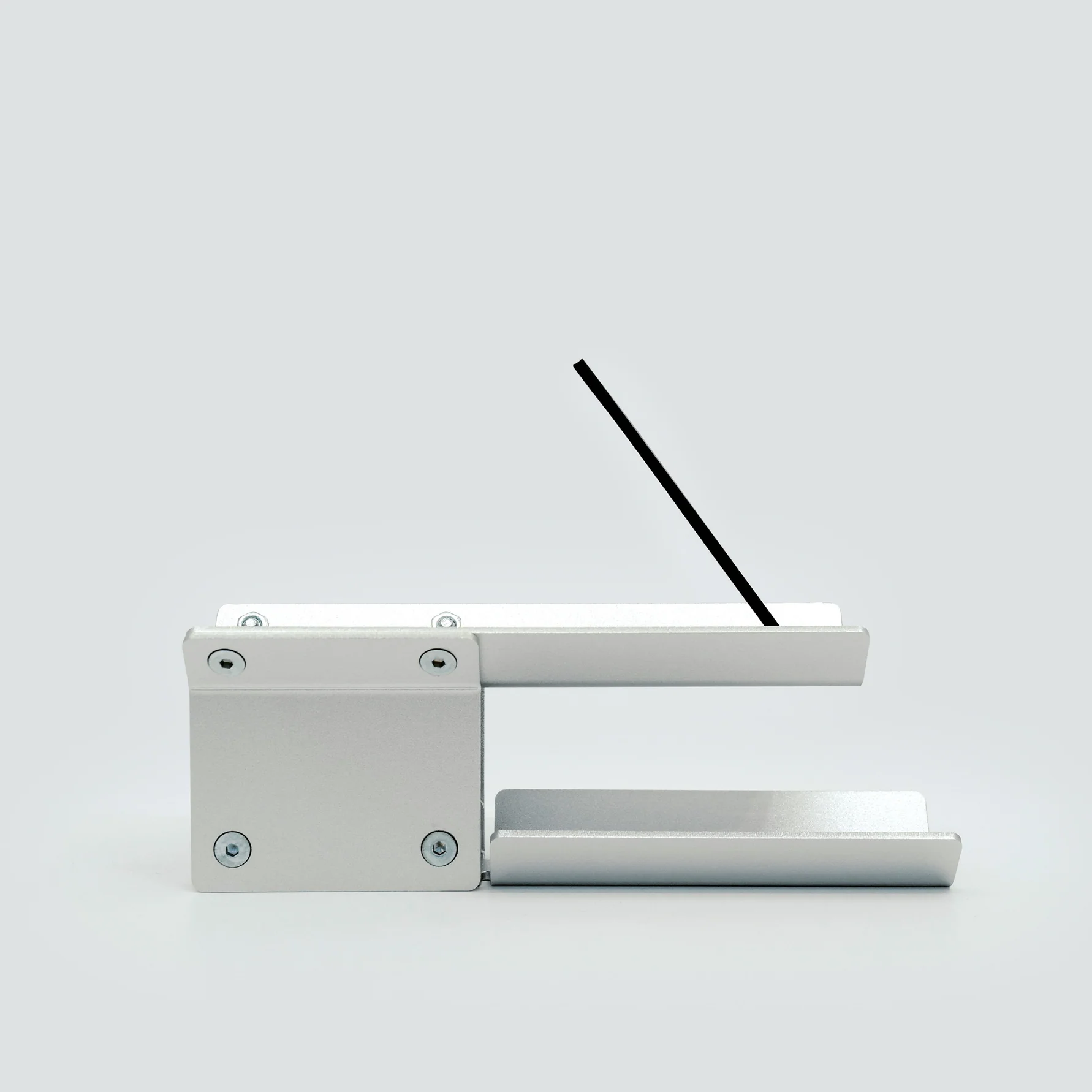 o-ii Incense Burner Edition 01, bent anodized aluminum with a laser marked edition number