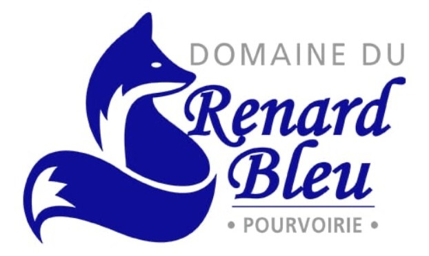 logo de la pourvoirie renard bleu