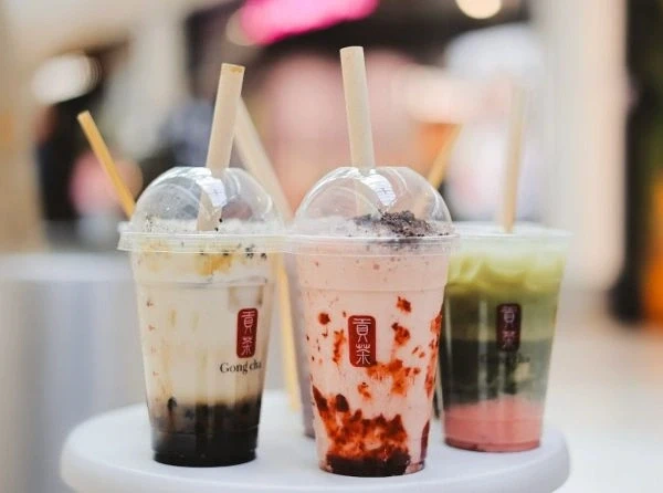 3 boissons gong cha