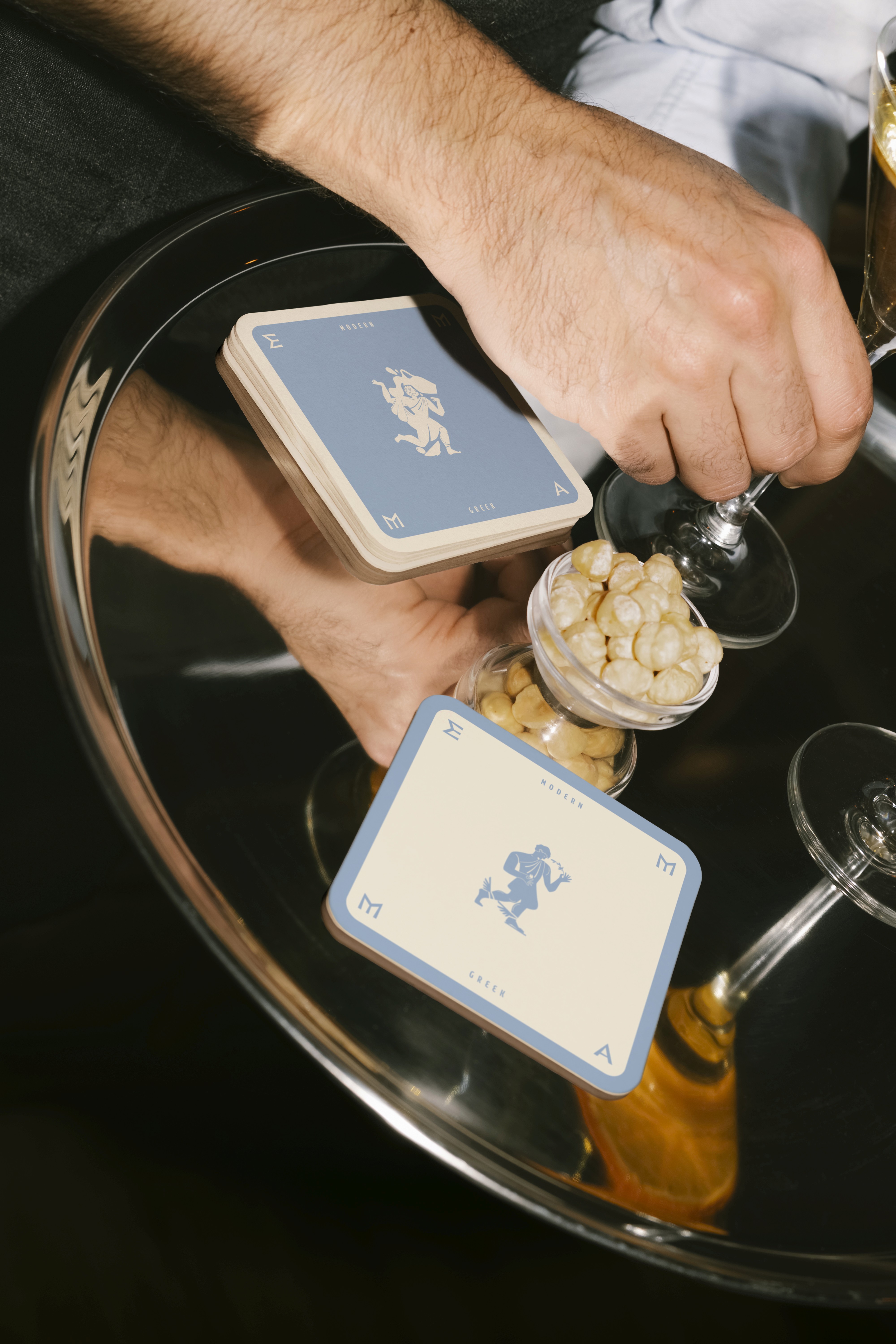 Batch.Works product catalogue book on a work top with a graphic printed image on the front