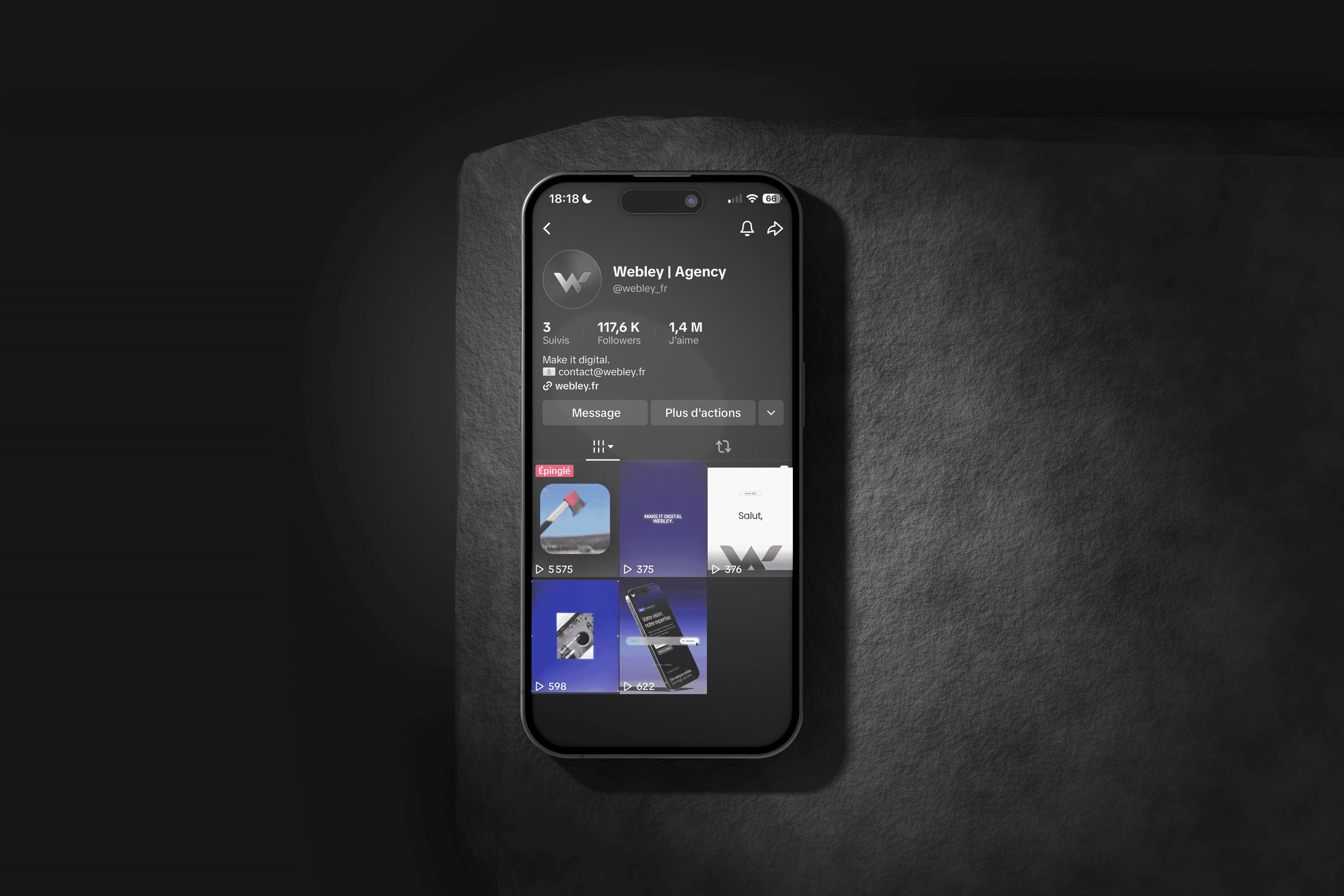 LensRef Hero section