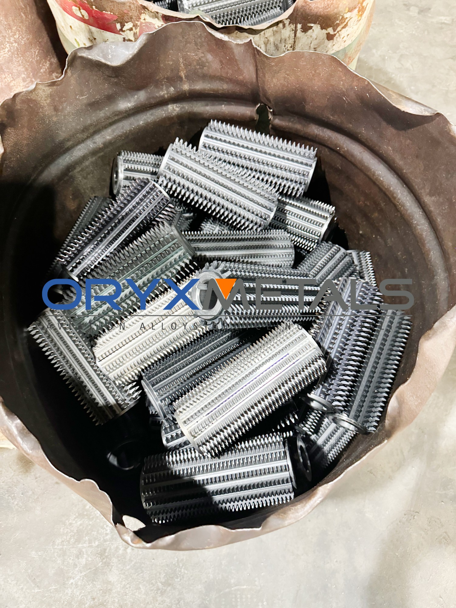 Tungsten Carbide (WC) Hobs Scrap Recycling - Oryx Metals