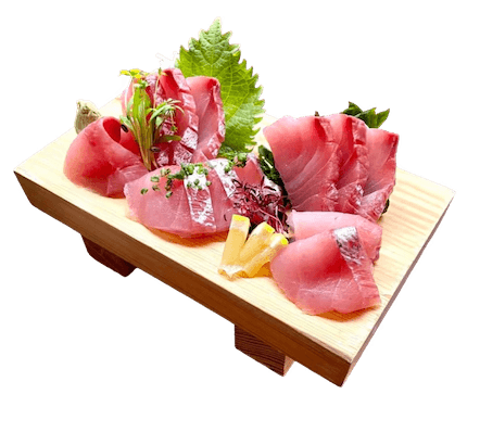 Sashimi from shinjuku pigalle in Paris.