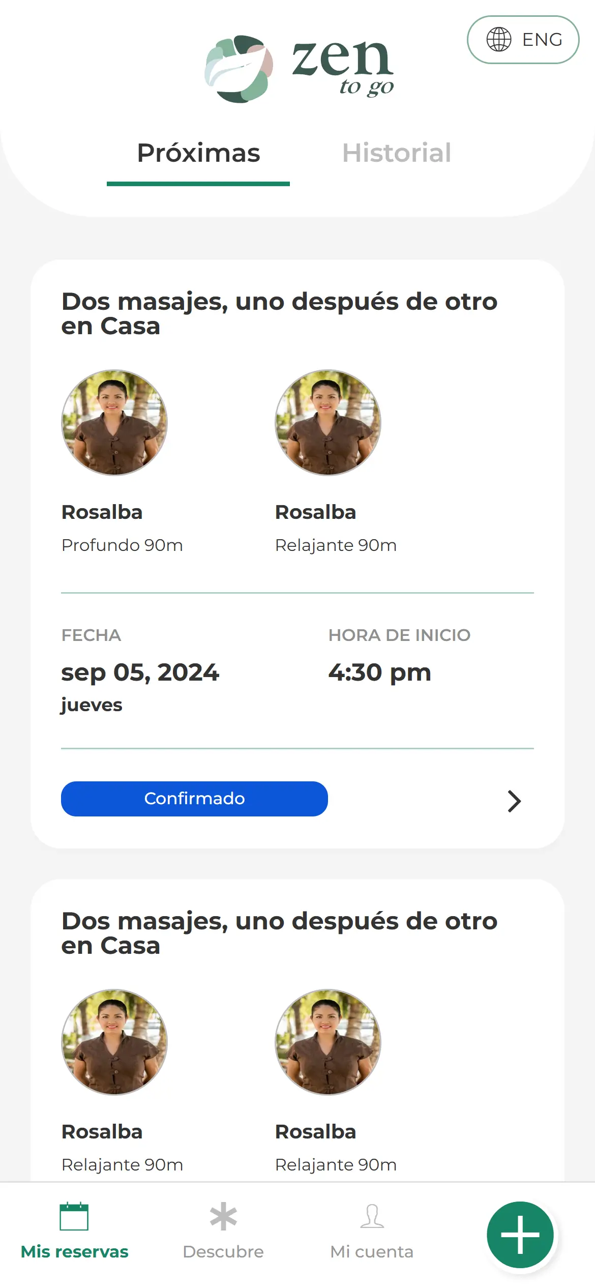 Zen to Go Bookings App