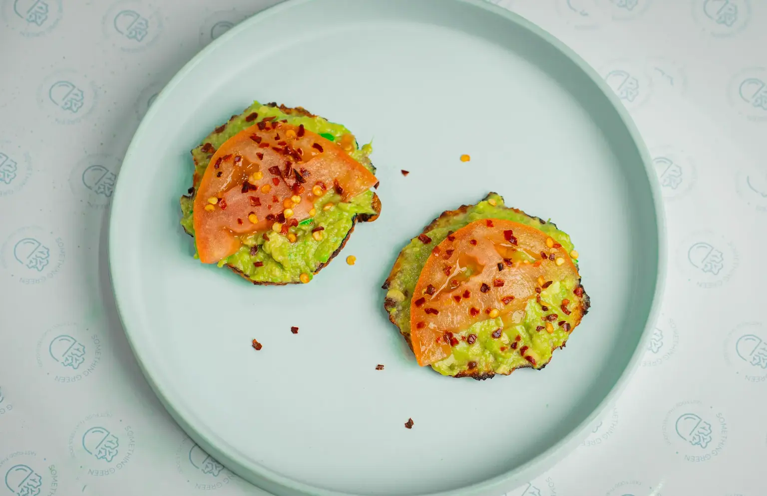 Healthy Fast Food Cauli-Cado Crisps from something green