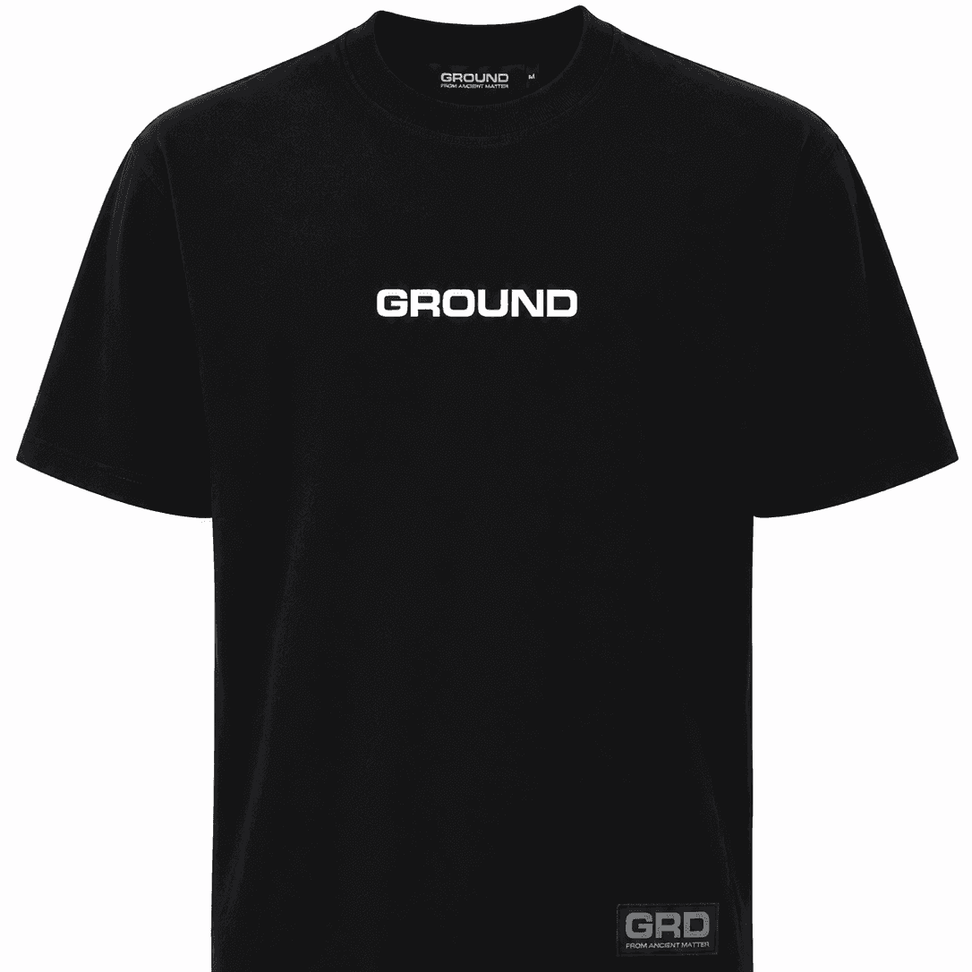 Ignis Graphic Tee - Black - front view