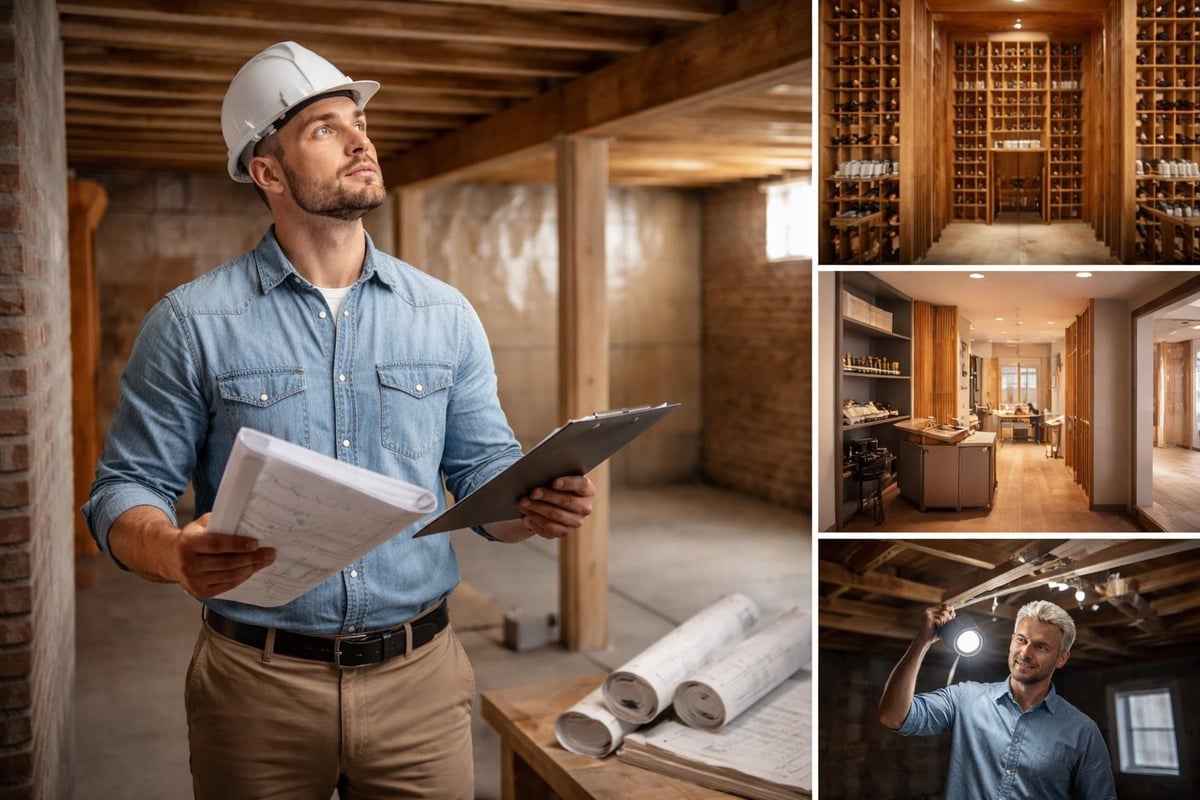 Wine cellar location planning considerations